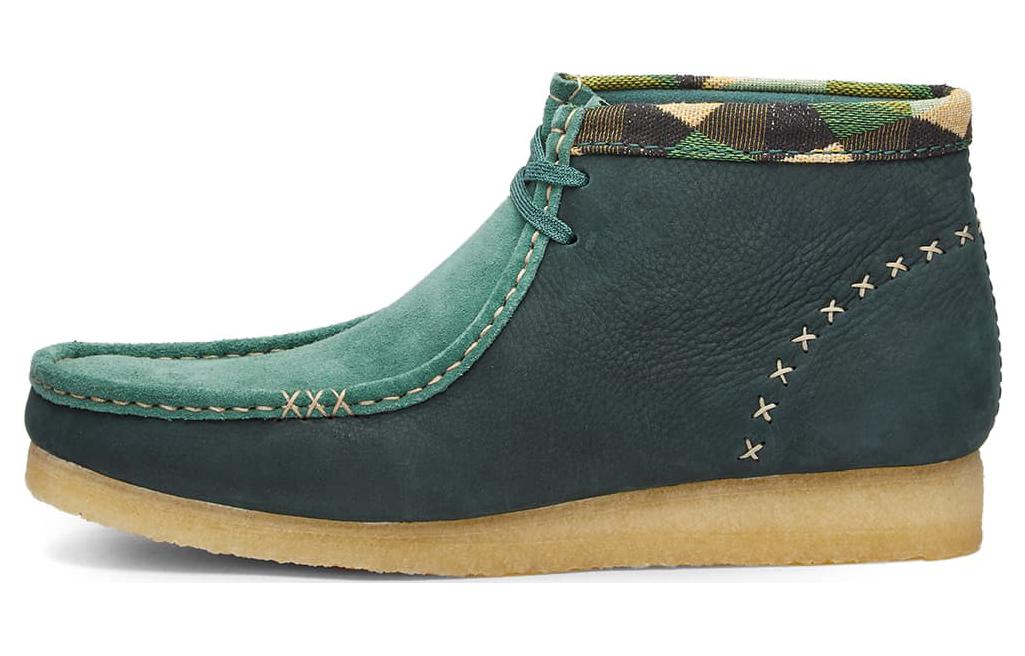 Clarks Originals Wallabee Boots END. Artisan Craft Green 26172494/END-26172494-GRN