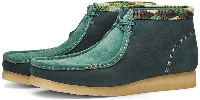Clarks Originals Wallabee Boots END. Artisan Craft Green 26172494/END-26172494-GRN Order Clarks Originals Wallabee Boots END. Artisan Craft Green 26172494/END-26172494-GRN
