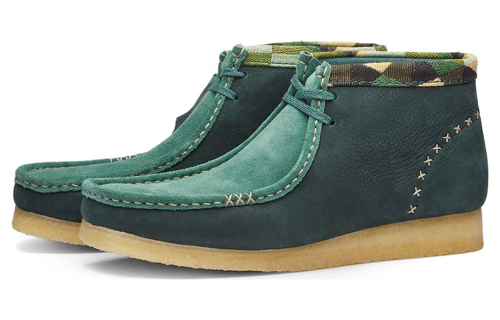 Order Clarks Originals Wallabee Boots END. Artesanal Craft Verde 26172494/END-26172494-GRN