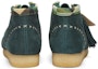 Shop Clarks Originals Wallabee Boots END. Artisan Craft Hijau 26172494/END-26172494-GRN