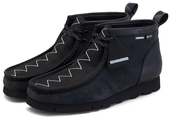Clarks Originals Wallabee Boots Gore-Tex Neighborhood Hitam 221CLCLN-FW01 Buy Clarks Originals Wallabee Boots Gore-Tex Neighborhood Hitam 221CLCLN-FW01
