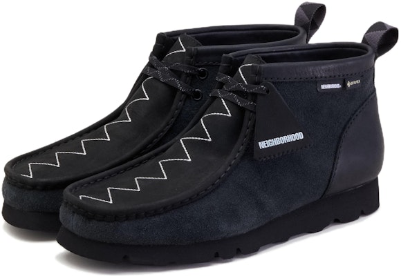 Clarks Originals Wallabee Boots Gore-Tex Neighborhood Hitam 221CLCLN-FW01 Order Clarks Originals Wallabee Boots Gore-Tex Neighborhood Hitam 221CLCLN-FW01