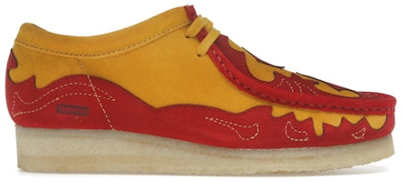 Clarks Originals Wallabee Boots Supreme Western Cut Out Gold Clarks Originals Wallabee Boots Supreme Western Cut Out Gold