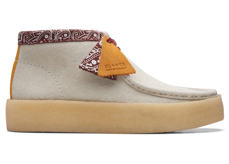 Clarks Originals Wallabee Cup Boot White Interest 26167977