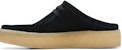 Clarks Originals Wallabee Cup Mule Hitam Suede 26167285