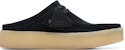 Clarks Originals Wallabee Cup Mule Hitam Suede 26167285