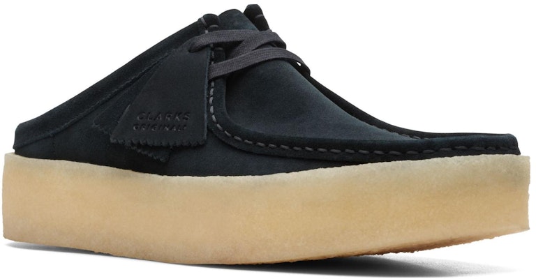 Clarks Originals Wallabee Cup Mule Hitam Suede 26167285 Shop Clarks Originals Wallabee Cup Mule Hitam Suede 26167285