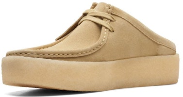 Clarks Originals Wallabee Cup Mule Suede Maple Krem 26167286 Lookbook Clarks Originals Wallabee Cup Mule Suede Maple Krem 26167286