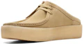 Shop Clarks Originals Wallabee Cup Mule in Camoscio Color Acero 26167286