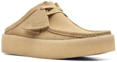 Clarks Originals Wallabee Cup Mule Suede Maple Krem 26167286 Shop Clarks Originals Wallabee Cup Mule Suede Maple Krem 26167286