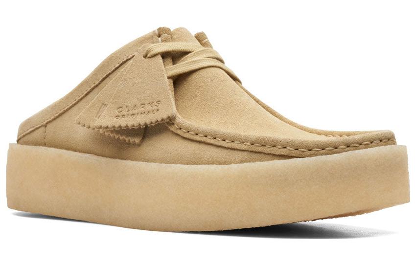 Purchase Clarks Originals Wallabee Cup Mule in Camoscio Color Acero 26167286