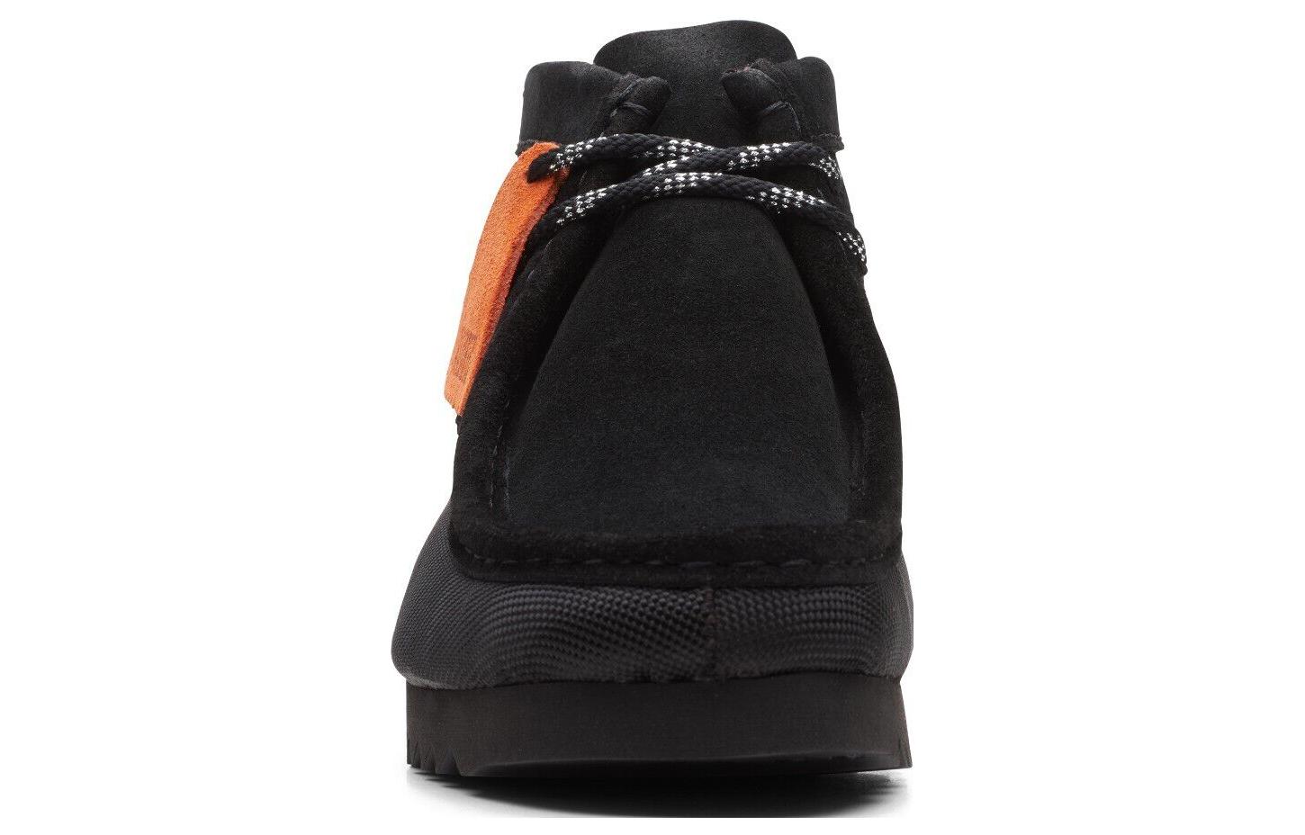 Lookbook クラークス ワラビー FTRE ブラックコンビ 26163439