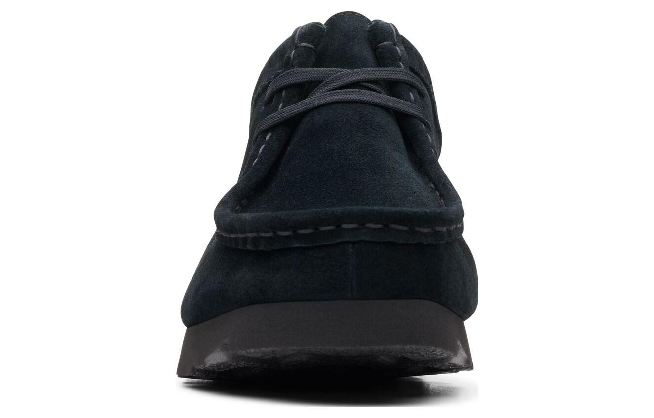 Lookbook Clark's Originals 华洛比 Gore-Tex 黑色绒面革 26149449