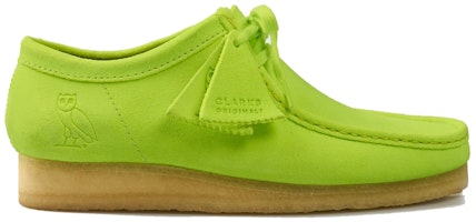 Clarks Originals Wallabee Lo OVO Neon Green Clarks Originals Wallabee Lo OVO Neon Green