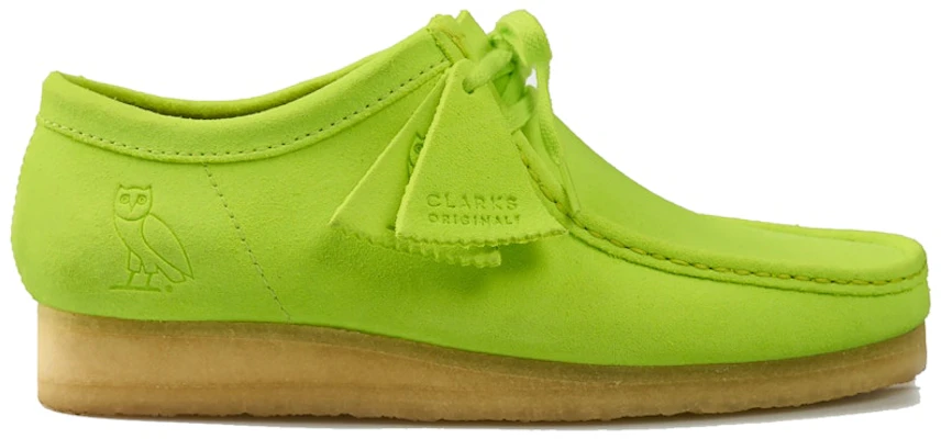 Clarks Originals Wallabee Lo OVO Neon Green Buy Clarks Originals Wallabee Lo OVO Neon Green