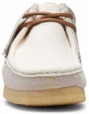 Clarks Originals Wallabee Blanco Peludo 26165014 Shop Clarks Originals Wallabee Blanco Peludo 26165014
