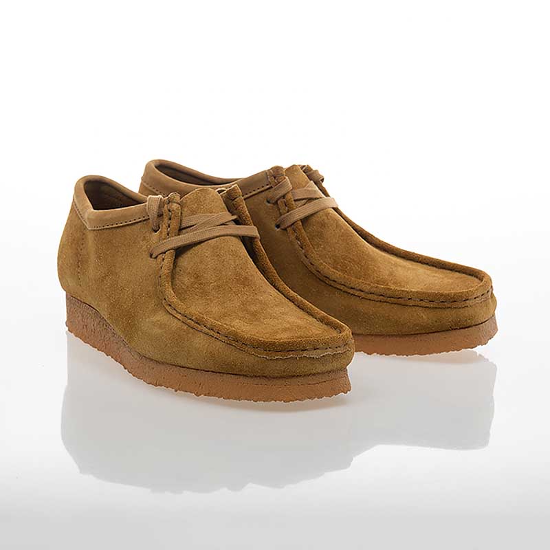 Order Clarks Originals Wallabee Schuhe Dunkle Farbgebung CLM68852R