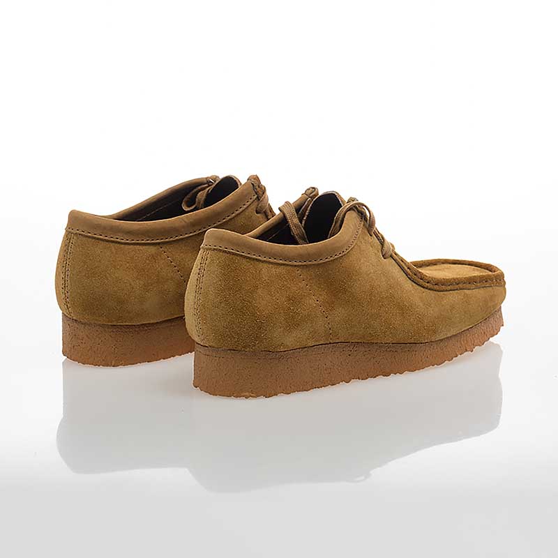 Lookbook Clarks Originals Wallabee Schuhe Dunkle Farbgebung CLM68852R