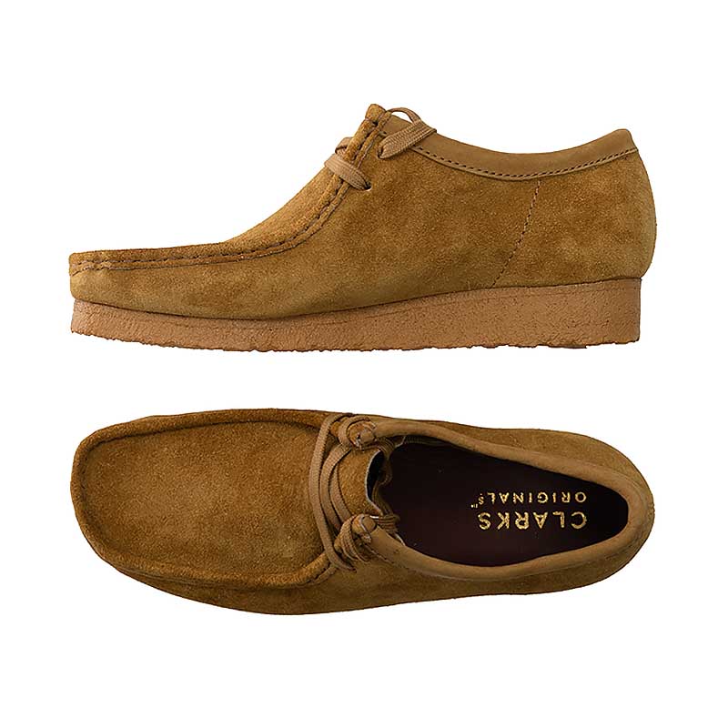 Purchase Clarks Originals Wallabee Schuhe Dunkle Farbgebung CLM68852R