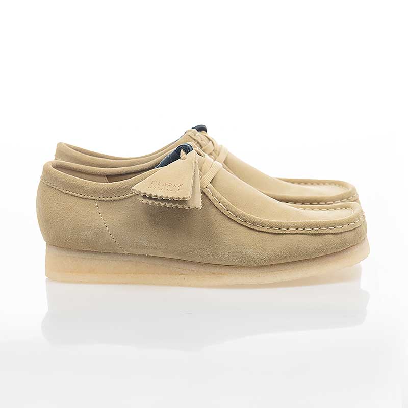 Clarks Originals Wallabee Shoes Tanned face CLM55515R
