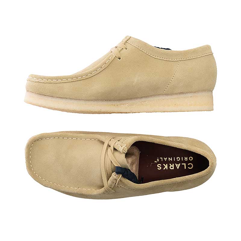 Purchase クラークスオリジナルズ ワラビー シューズ タンフェイス CLM55515R