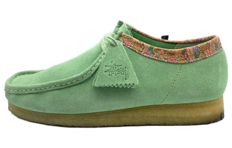 Clarks Originals Wallabee Stussy Sage 261424057090