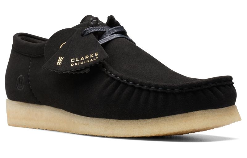 Order Clarks Originals Wallabee Vegan Noir Vegan 26163711