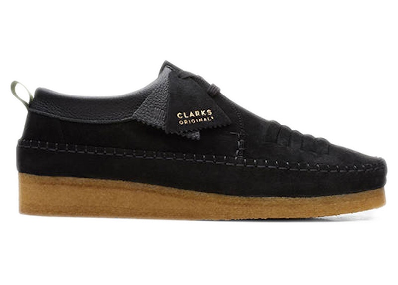 Buy Clarks Originals Weaver 編織 黑色麂皮 26165828