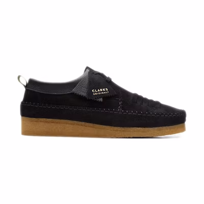 Clarks Originals Weaver Weft Black Suede