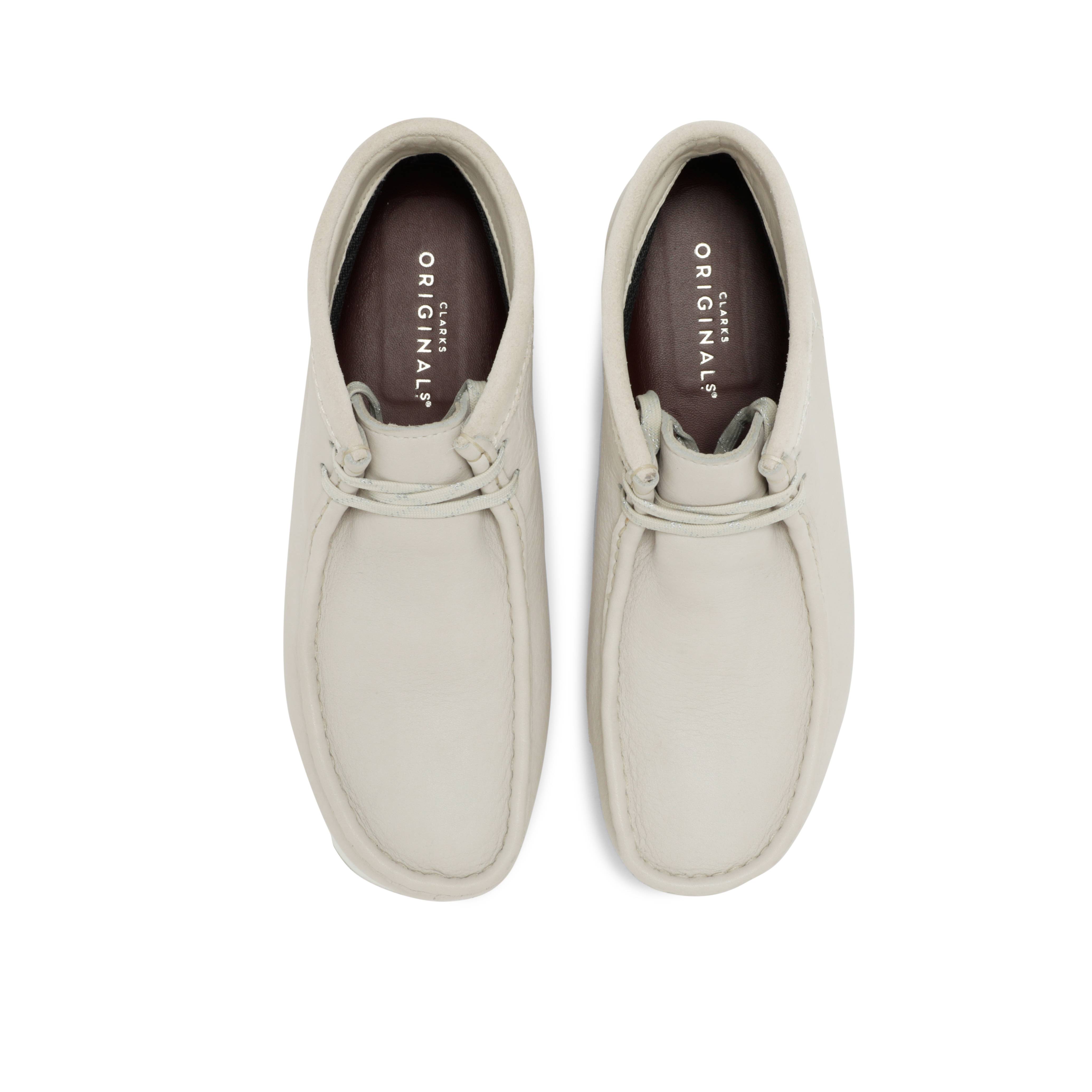 Lookbook 二手Clarks Wallabee Gore-Tex皮革, Ama Lou款“白色” AMA-LOU-WALLABEE