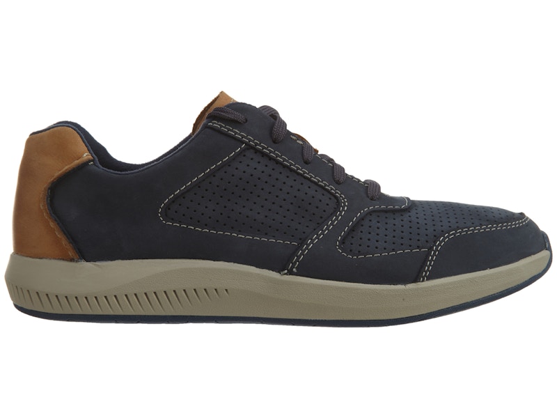 Clarks Sirtis Mix Navy Nubuck 24385