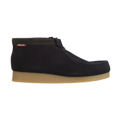 Clarks Stinson Hi Blue Suede
