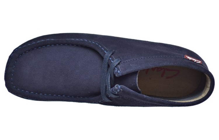 Clarks Stinson Hi Dark Blue Suede 圖 4