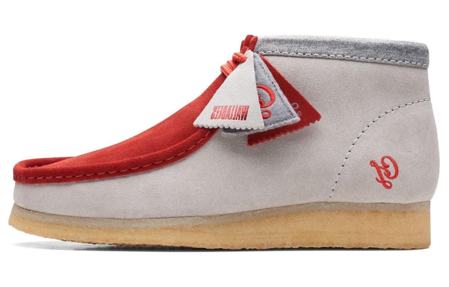 Clarks Suede Casual Shoes Gray - Simple & Comfortable Design 26165076