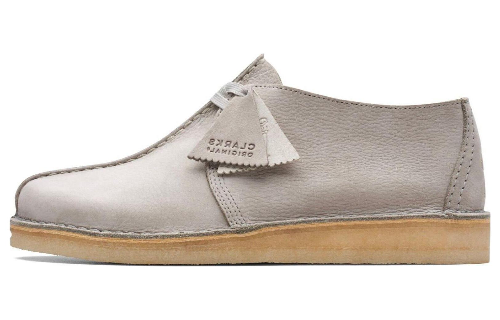 Clarks Suede Comfort Casual Shoes - Versatile Taupe Grey Style. 26170131
