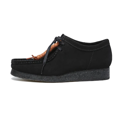 Clarks Wallabee 'Black Suede'
