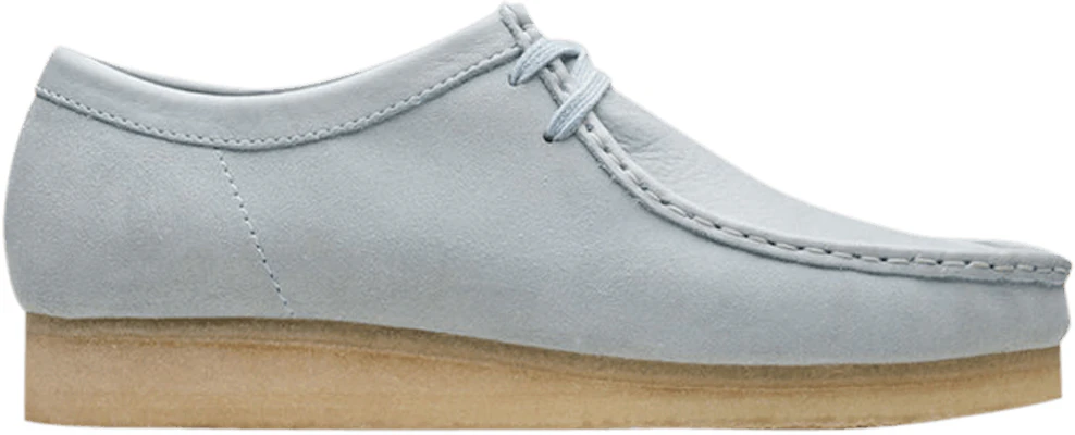 Clarks Wallabee Light Blue Combination 261 48595 261 48595