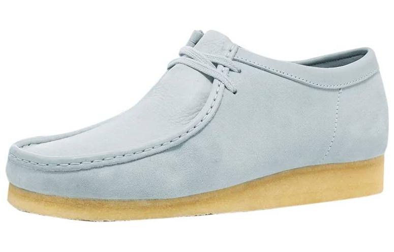 Order Clarks Wallabee 'Light Blue Combination' 261-48595