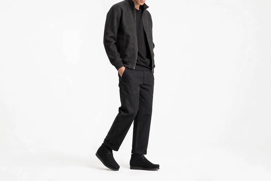 Clarks Wallabee Boot ''Schwarzes Wildleder'' 26155517 Order Clarks Wallabee Boot ''Schwarzes Wildleder'' 26155517