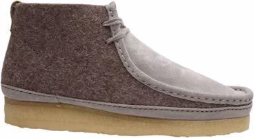Clarks Wallabee Boot 'Dark Grey Felt' 26109440 Clarks Wallabee Boot 'Dark Grey Felt' 26109440