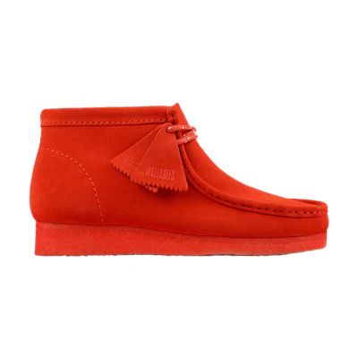 Clarks Wallabee Boot 'Red Suede'
