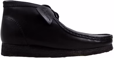 Clarks Wallabee Boot Black Leather 26103666 Clarks Wallabee Boot Black Leather 26103666