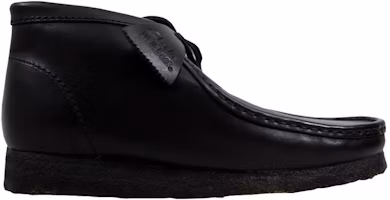 Clarks Wallabee Boot Black Leather 26103666 Clarks Wallabee Boot Black Leather 26103666