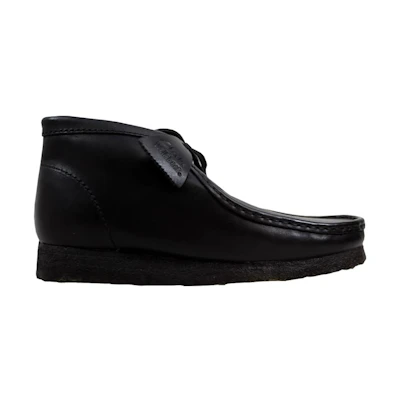 Clarks Wallabee Boot Black Leather