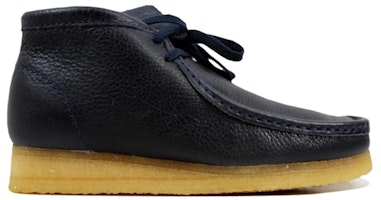 Clarks Wallabee Boot Navy Leath 26103603 Clarks Wallabee Boot Navy Leath 26103603