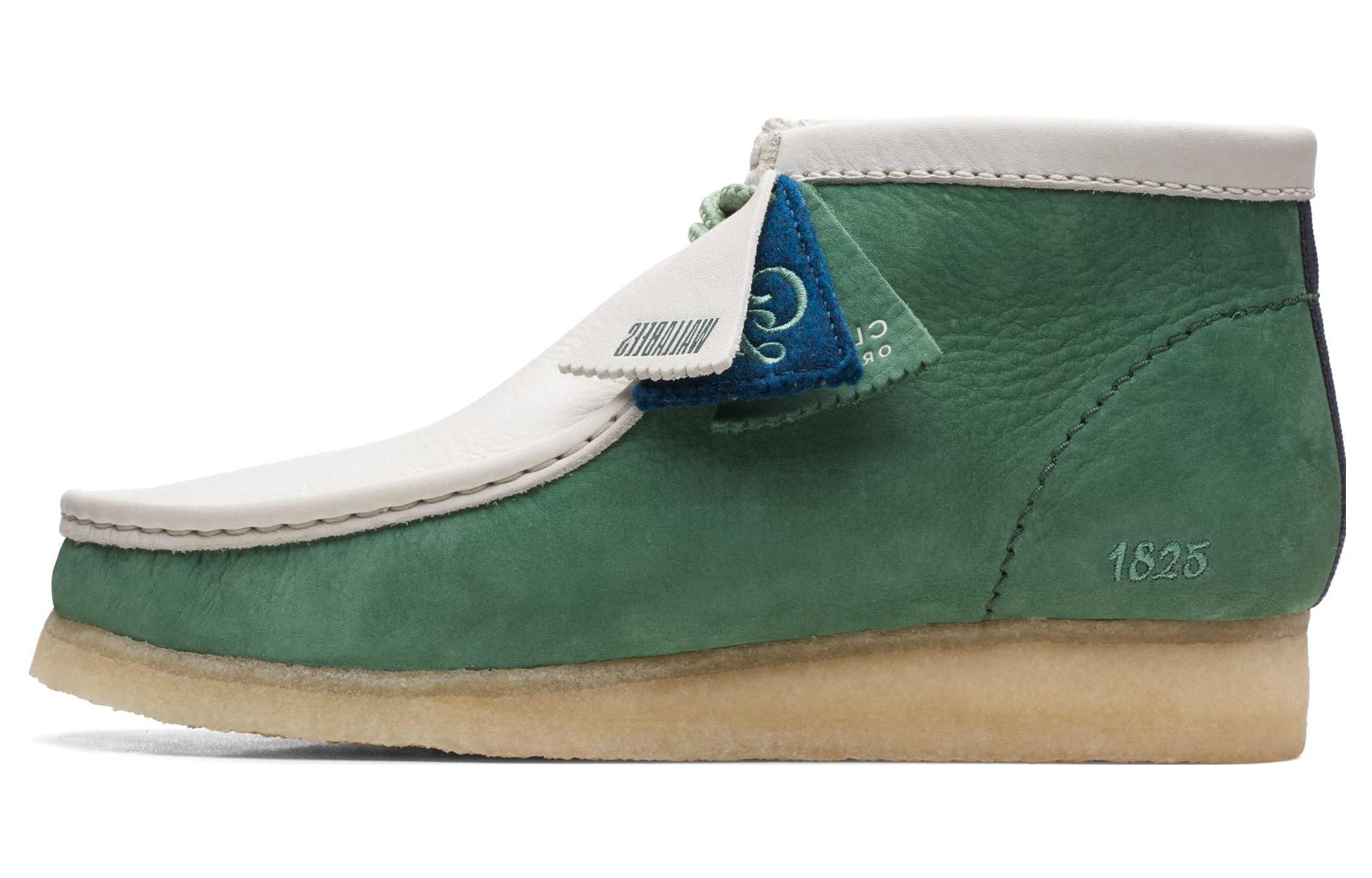 Clarks Wallabee Boot VCY 'Green Nubuck' 26165078