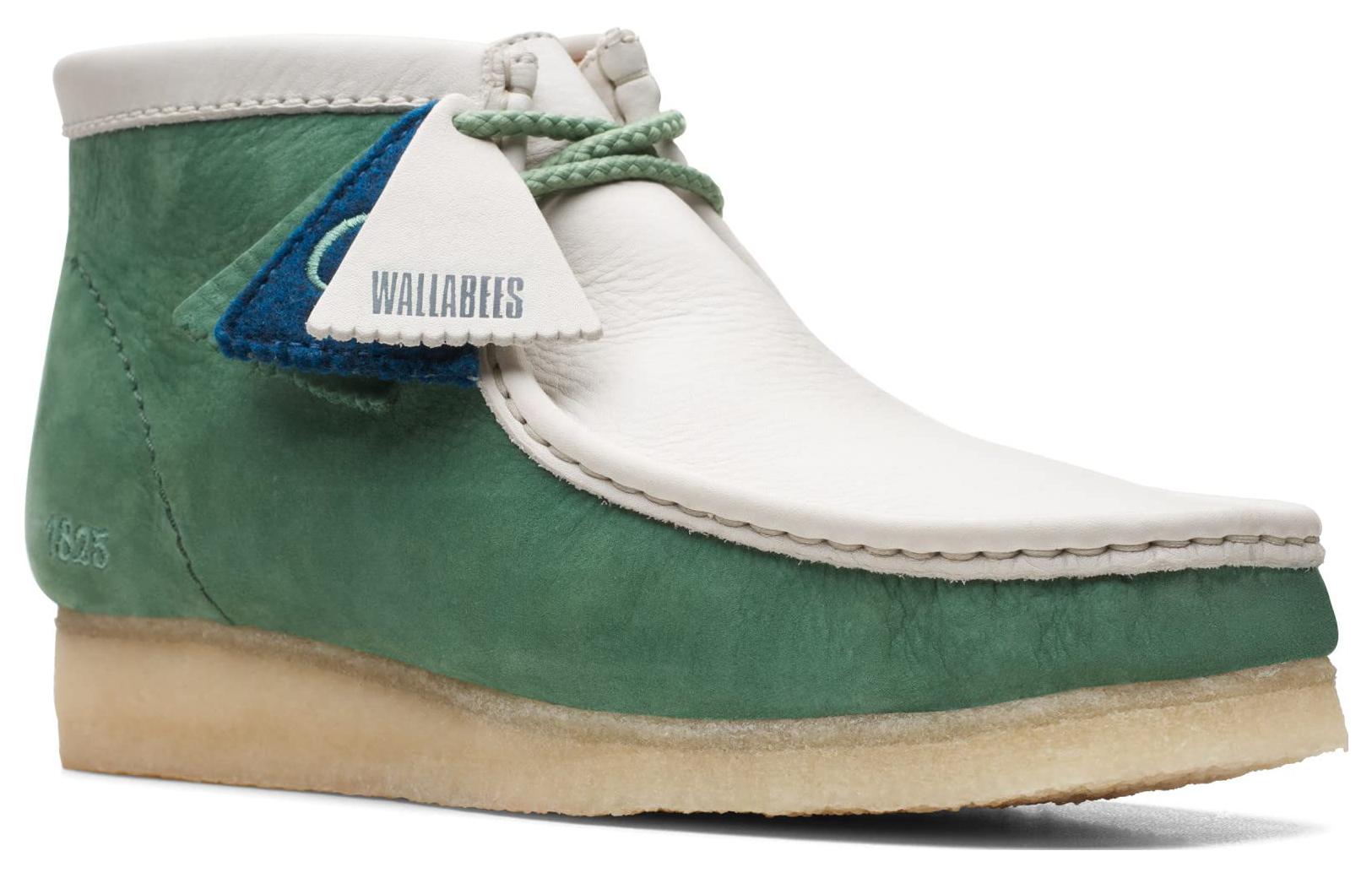 Lookbook Clarks Wallabee Boot VCY ''綠色磨砂皮'' 26165078