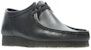 Clarks Wallabee Boots 'Black Leather' 26155514