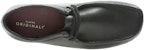 Clarks Wallabee Boots 'Black Leather' 26155514