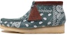 Clarks Wallabee Boots 'Green Paisley' 26168803
